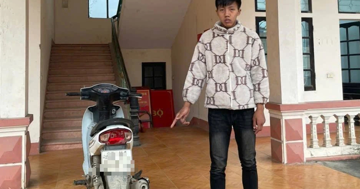 Bị trộm xe máy gần 1 tháng mới báo công an, 3 ngày sau đã tìm được