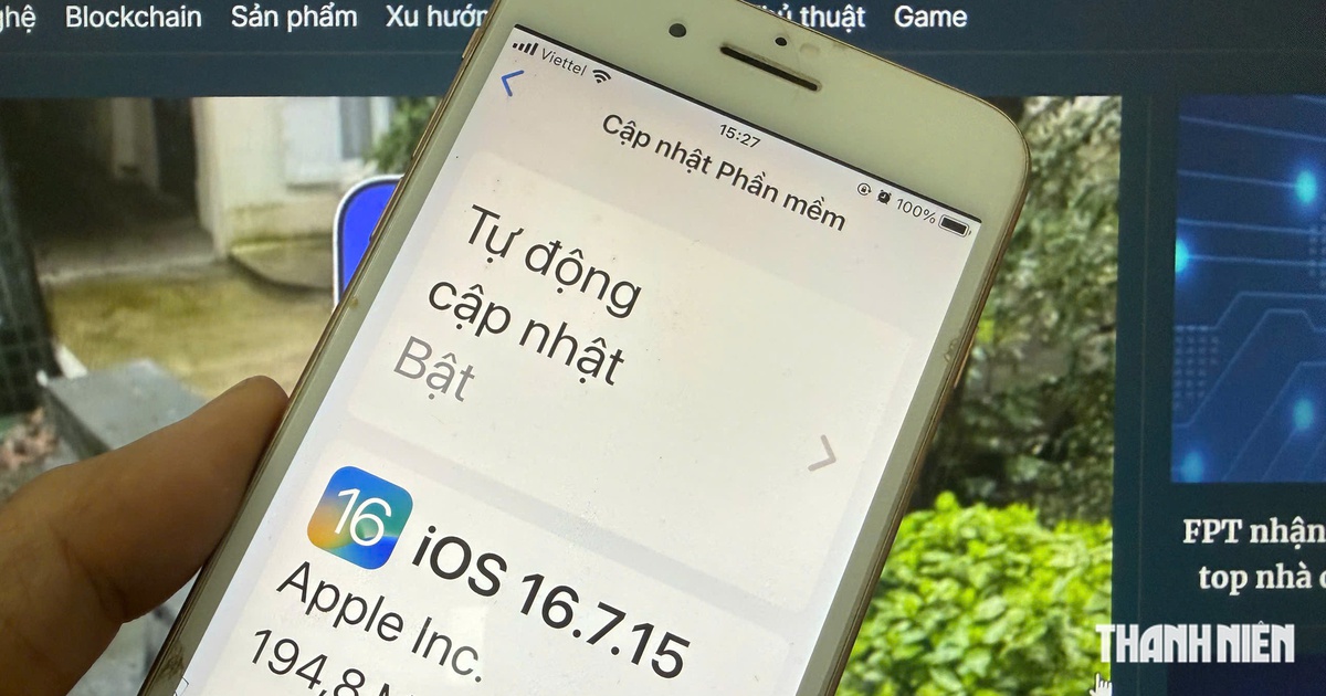 Apple bất ngờ tung bản cập nhật quan trọng cho iPhone đời cũ