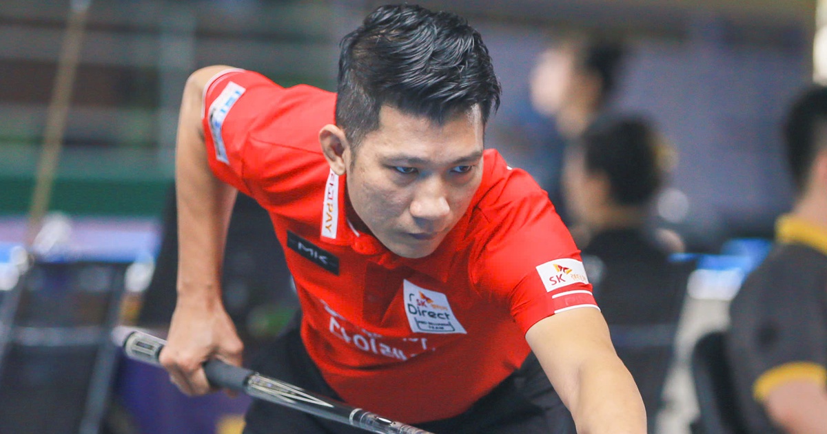Lịch thi đấu tứ kết billiards hôm nay: Ngô Đình Nại chạm trán thần đồng Hàn Quốc