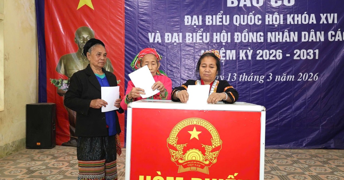 55 khu vực bầu cử ở Nghệ An bỏ phiếu sớm