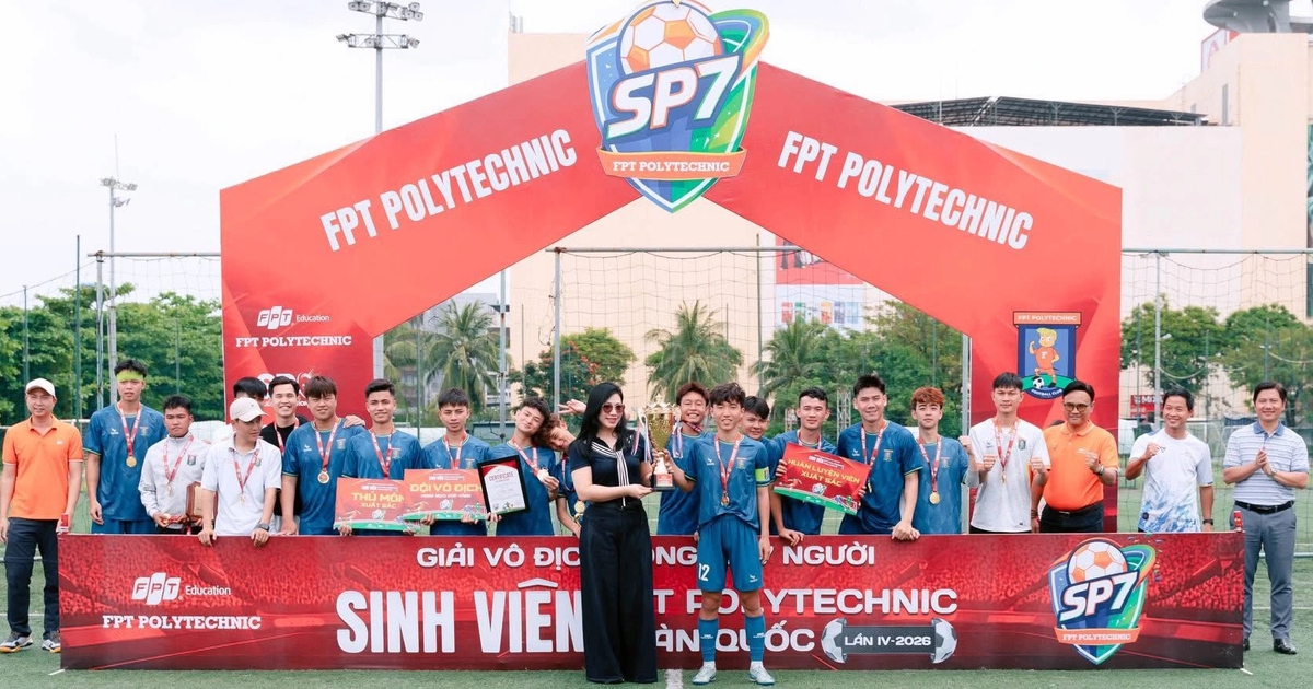 Sau hành trình rực lửa, FPT Polytechnic Đà Nẵng chạm tay cúp vàng SP7 2026