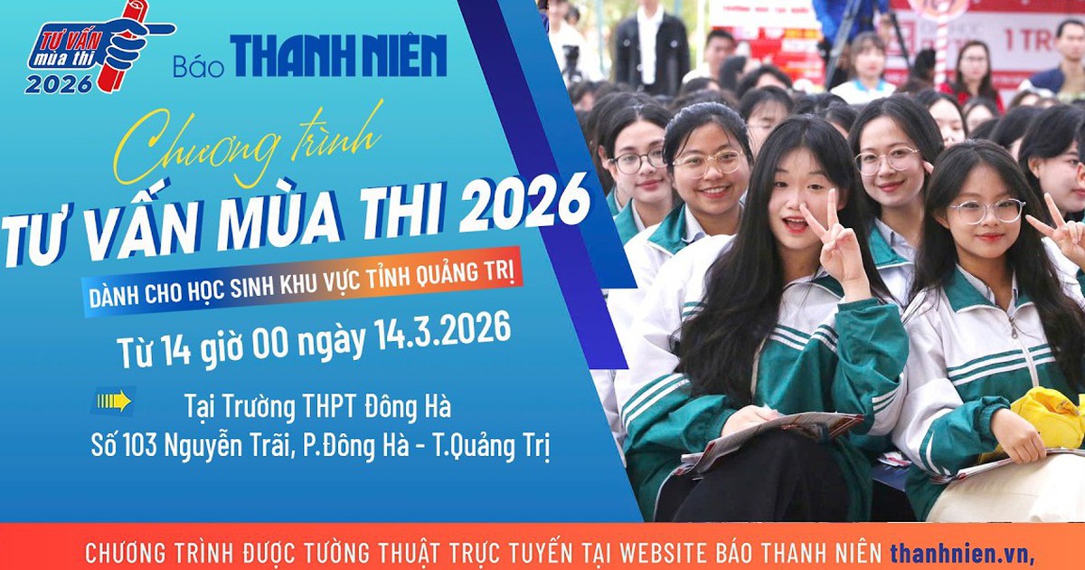Chương trình Tư vấn mùa thi 2026 tại tỉnh Quảng Trị (buổi chiều)