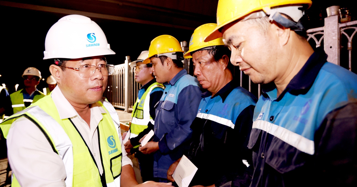 SAWACO đảm bảo cấp nước sạch cho 100% hộ dân, hướng tới ngành cấp nước hiện đại