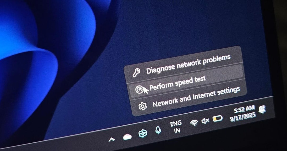 Sự thật về công cụ đo tốc độ mạng mới trên Windows 11