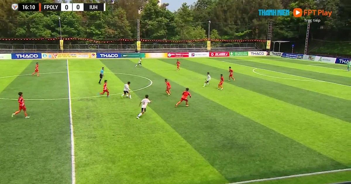 Highlight Trường ĐH Công nghiệp TP.HCM 0-0 Trường CĐ FPT Polytechnic: Chia điểm, cùng vào tứ kết