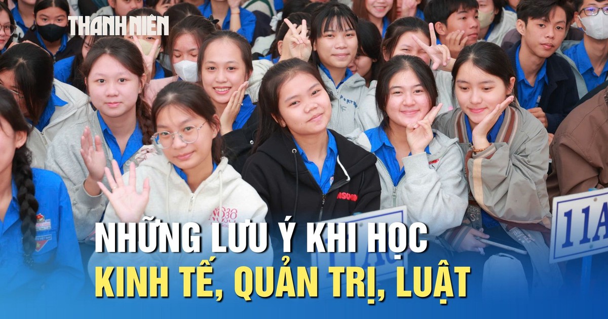 Những lưu ý khi chọn học nhóm ngành kinh tế, quản trị, luật