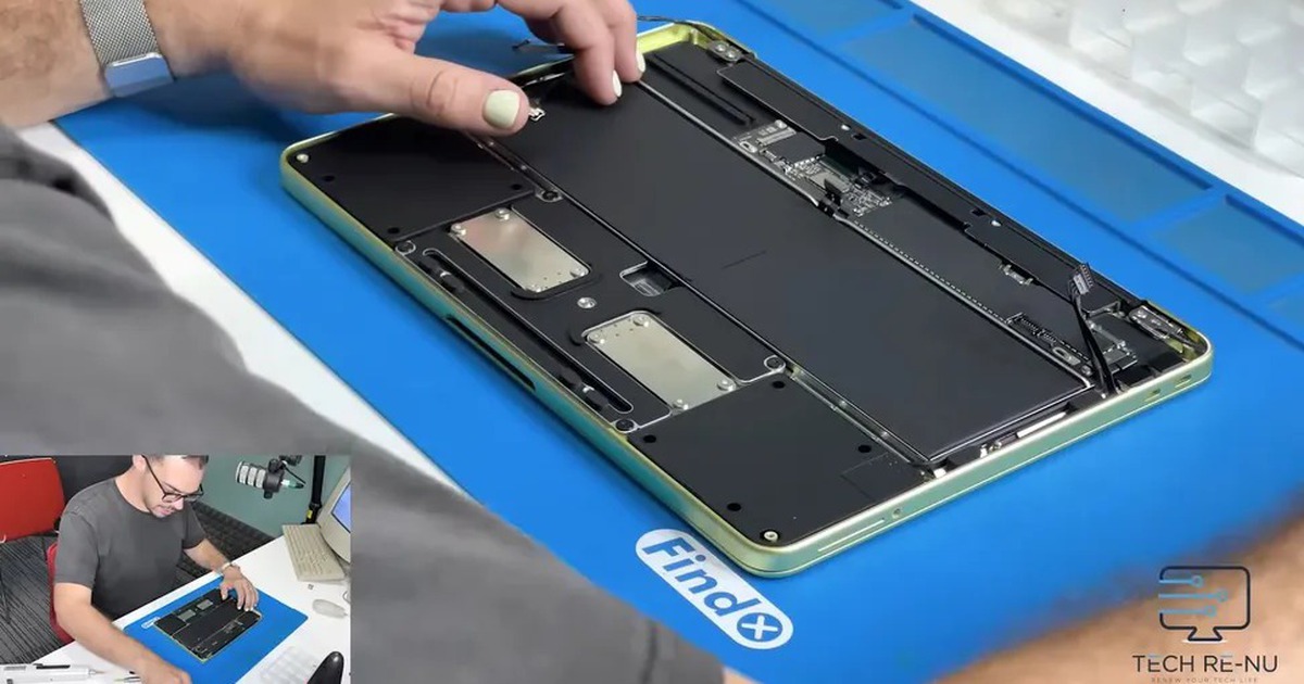 'Mổ xẻ' MacBook Neo: Chiếc laptop dễ sửa nhất lịch sử của Apple