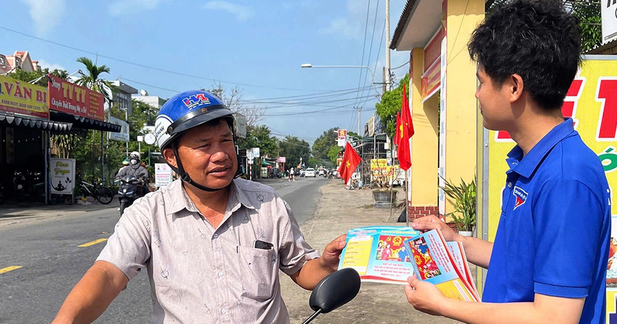 Thanh niên góp sức vào thành công của cuộc bầu cử