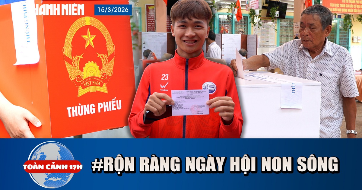 Toàn cảnh 17h: Người dân phấn khởi đi bầu cử, rộn ràng ‘ngày hội non sông’