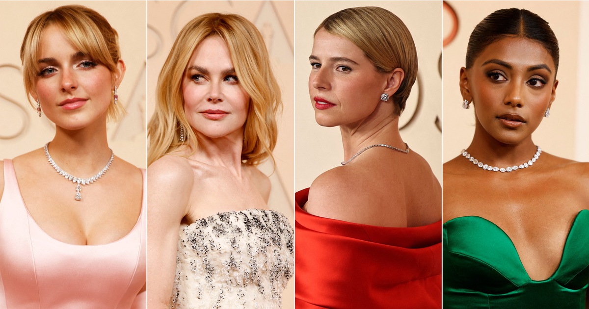 Dàn sao khoe sắc lộng lẫy trên thảm đỏ Oscar 2026