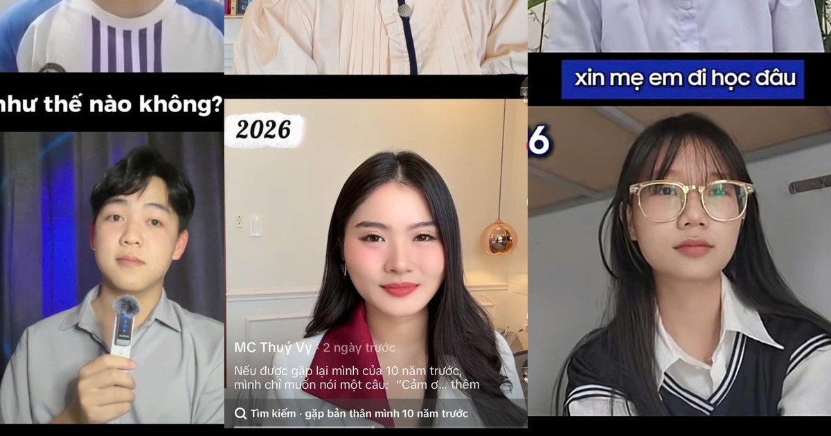 Vì sao trend trò chuyện với bản thân 10 năm trước 'gây sốt' mạng?