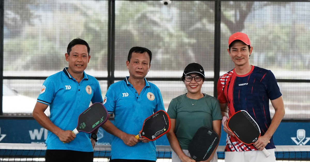 Diễn viên Huy Khánh hứa hẹn tỏa sáng tại giải pickleball đồng hành cùng VCK TNSV 2026