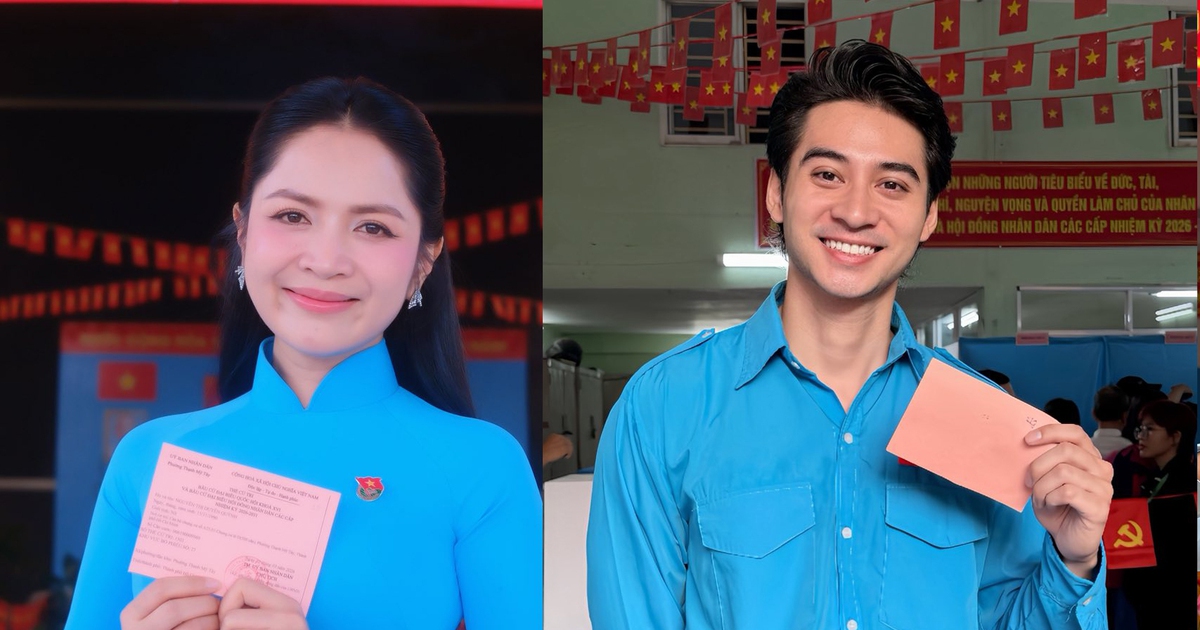 Quyền Linh, Phương Mỹ Chi… cùng dàn sao Việt háo hức đi bầu cử