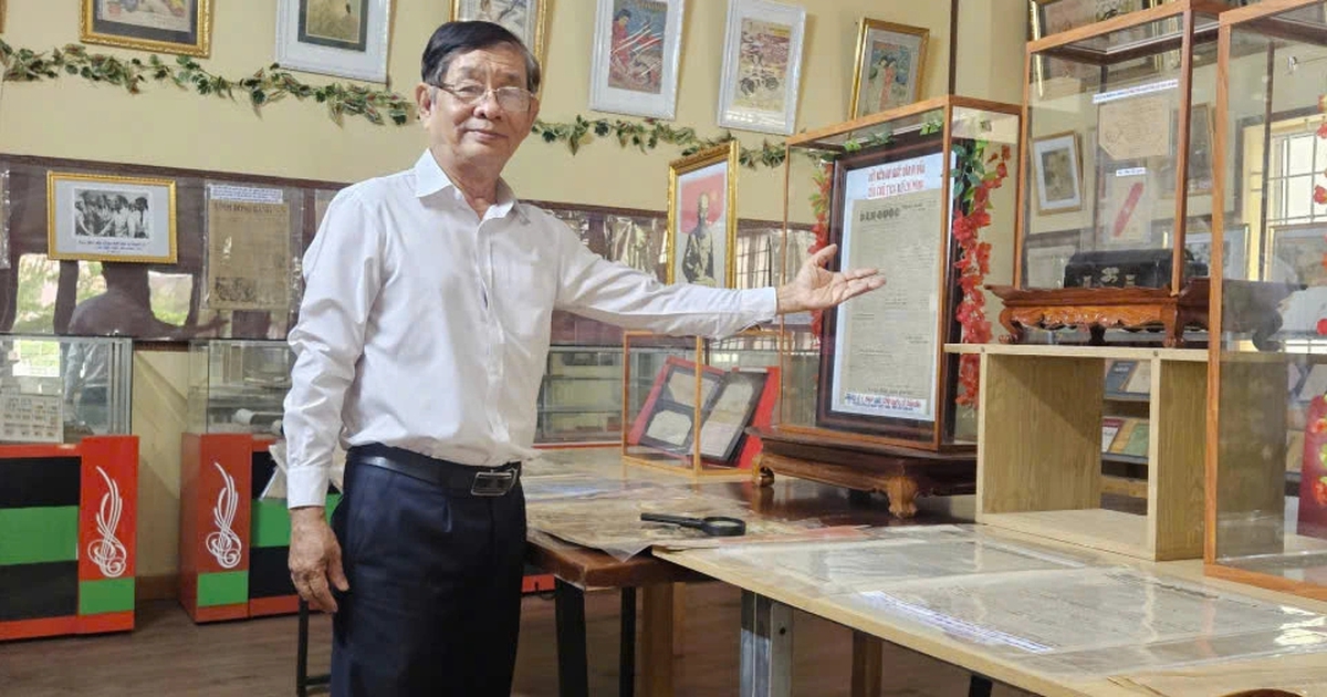 Cựu chiến binh sưu tầm hơn 200 kỷ vật về các kỳ bầu cử Quốc hội