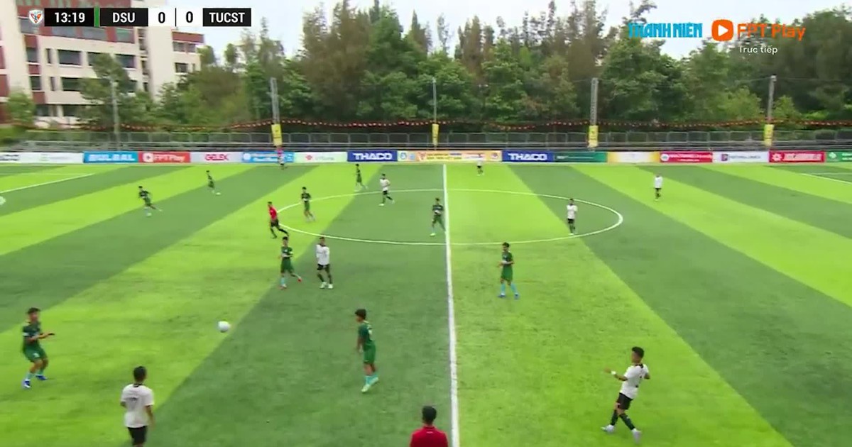 Highlight Trường ĐH TDTT Đà Nẵng 0-0 Trường ĐH VH-TT-DL Thanh Hóa: Tái đấu chung kết, bất phân thắng bại