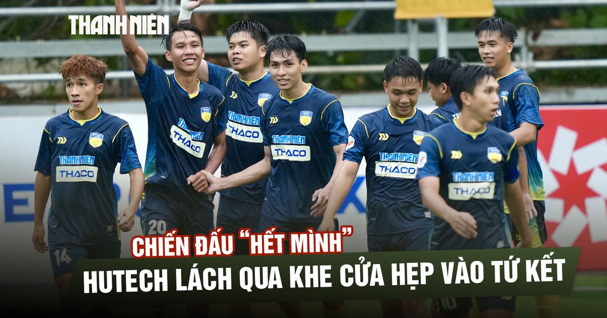 Đằng sau trận đấu hết mình để ‘lọt khe cửa hẹp’ vào tứ kết của HUTECH