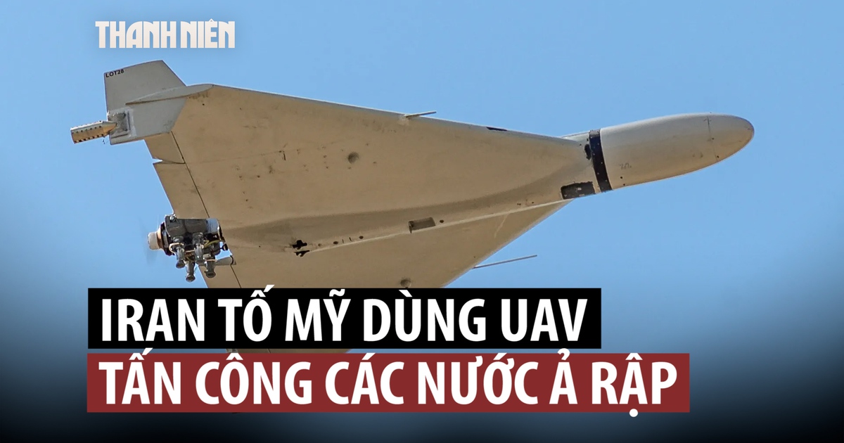 Iran tố Mỹ sao chép UAV tự sát để tập kích các nước Ả Rập