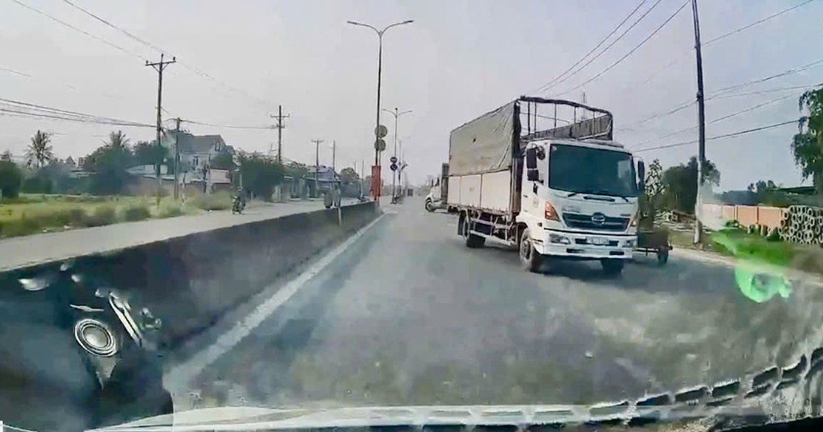 Tài xế xe tải chạy ngược chiều trên quốc lộ, bị phạt 19 triệu đồng