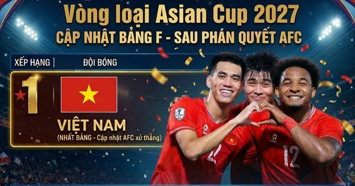 Việt Nam lên tốp 1 bảng xếp hạng sau khi Malaysia bị xử thua