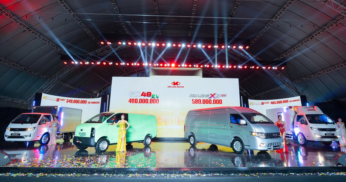 Kim Long Motor tung 3 mẫu xe tải mới ra thị trường, giá từ 349 triệu đồng