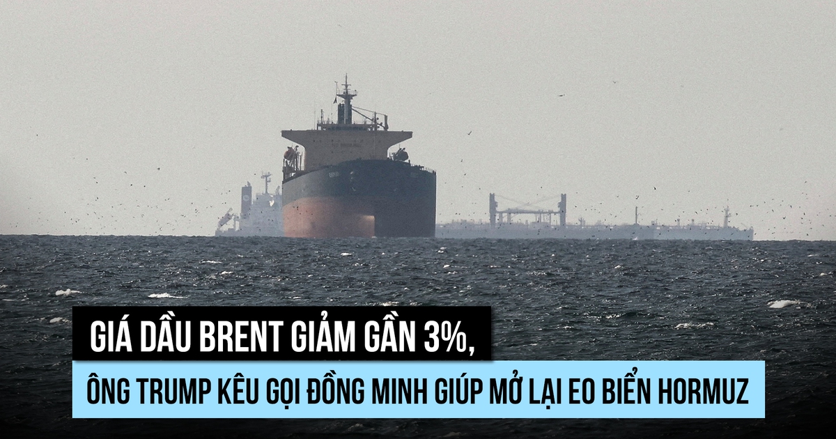 Một số tàu qua được eo biển Hormuz, ông Trump lặp lại kêu gọi đồng minh giúp đỡ