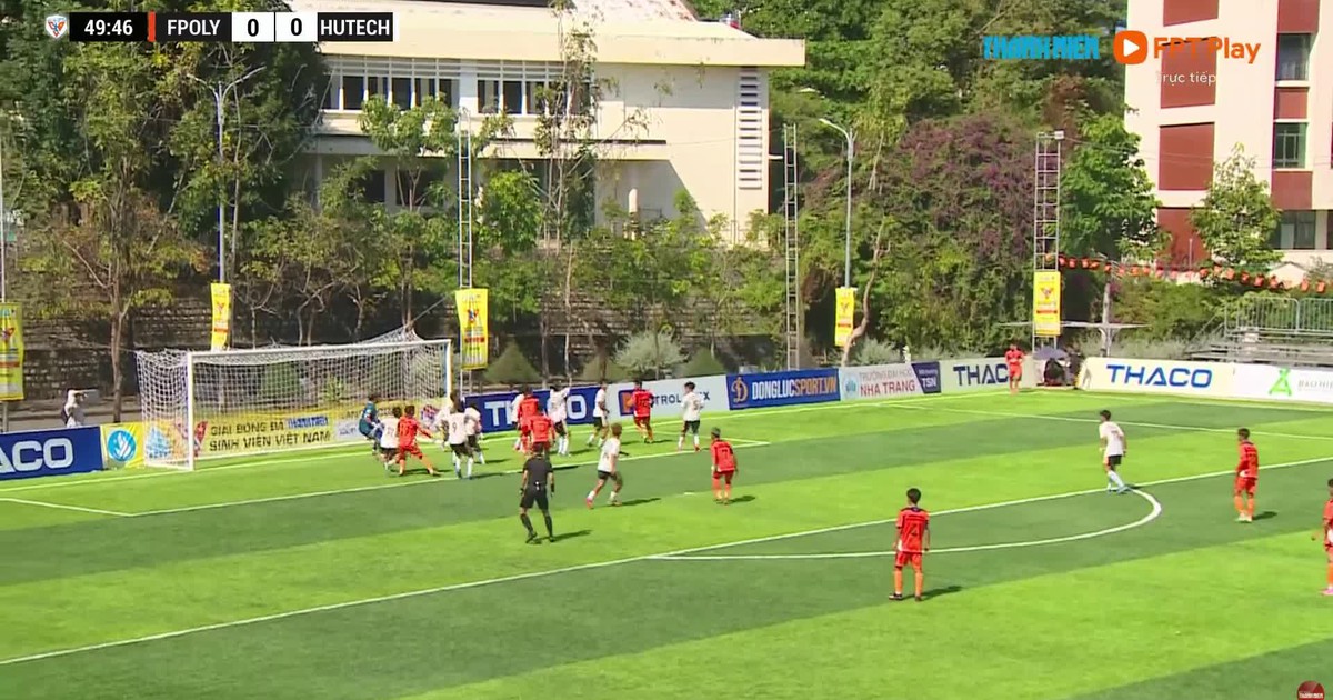 Highlight Trường CĐ FPT Polytechnic 0-0 (4-5) Trường ĐH Công nghệ TP.HCM: Bản lĩnh trên chấm luân lưu