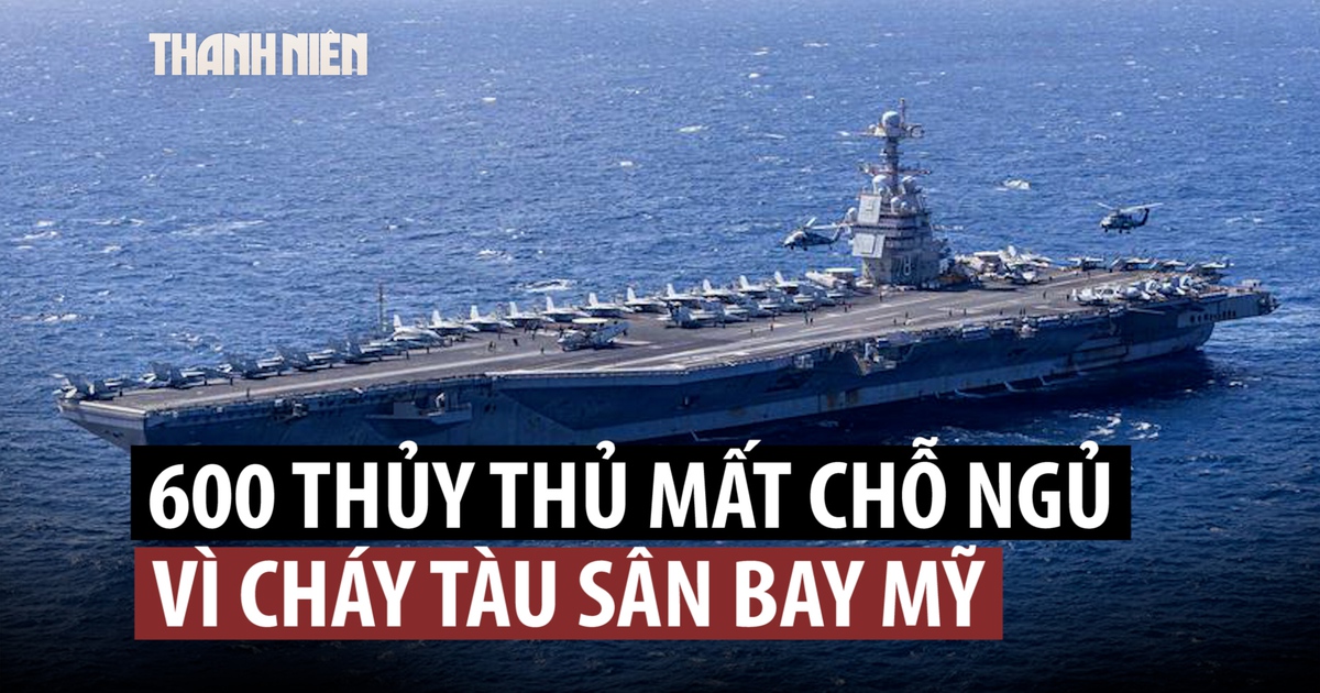 Tàu sân bay Mỹ cháy suốt 30 giờ khi tham gia tấn công Iran?