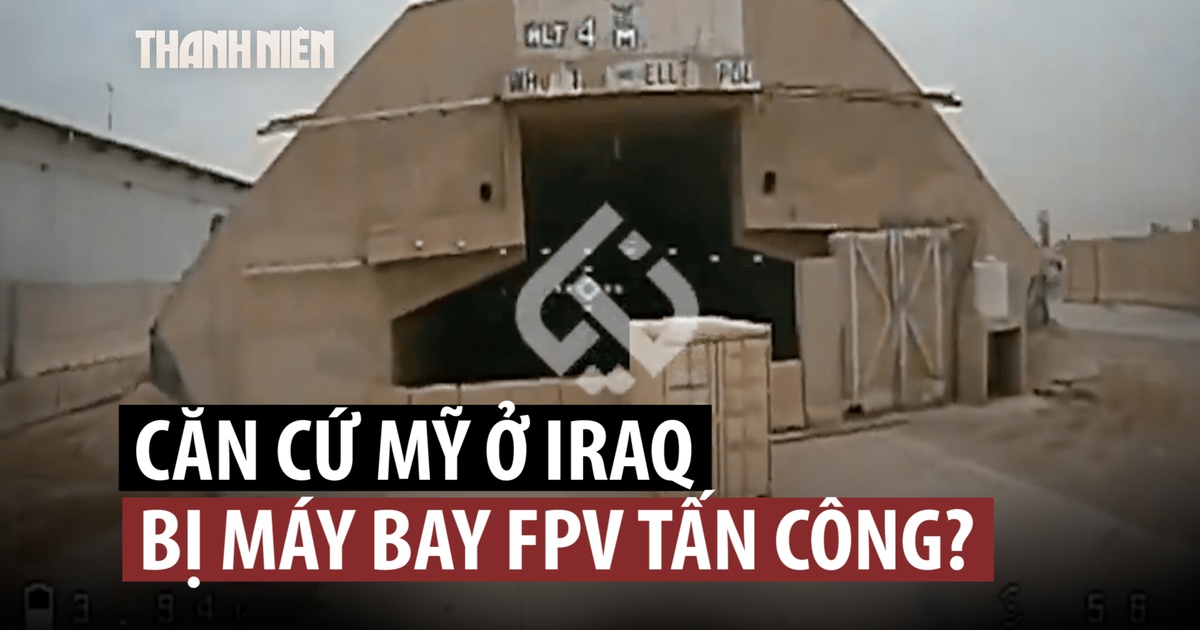 Nhóm thân Iran tung video UAV đánh căn cứ của Mỹ ở Iraq?