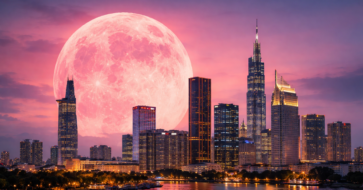 Sau trăng máu sắp xuất hiện trăng hồng, trăng xanh: Thực chất là gì?