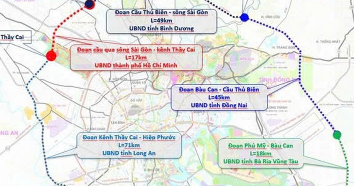 Đường Vành đai 4 TP.HCM: Đồng Nai phấn đấu khởi công trong tháng 6