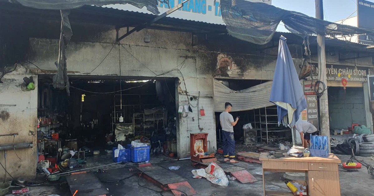 Điều tra vụ cháy tiệm sửa xe đạp điện khiến 2 anh em ruột tử vong