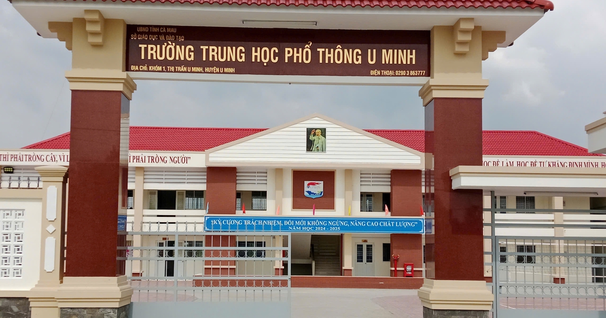 Cà Mau phê duyệt 109,8 tỉ đồng xây dựng phòng học, nhà đa năng cho 7 trường