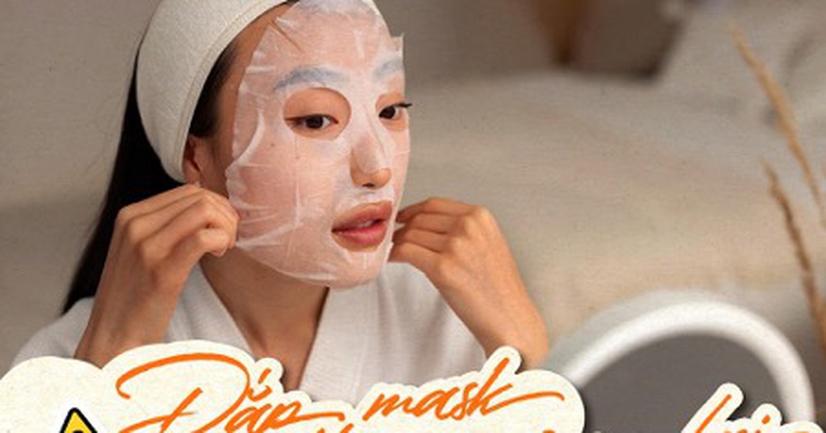 SOS: Đắp mặt nạ mà không rửa lại, coi chừng da ‘ngộp thở’ lên mụn cả loạt