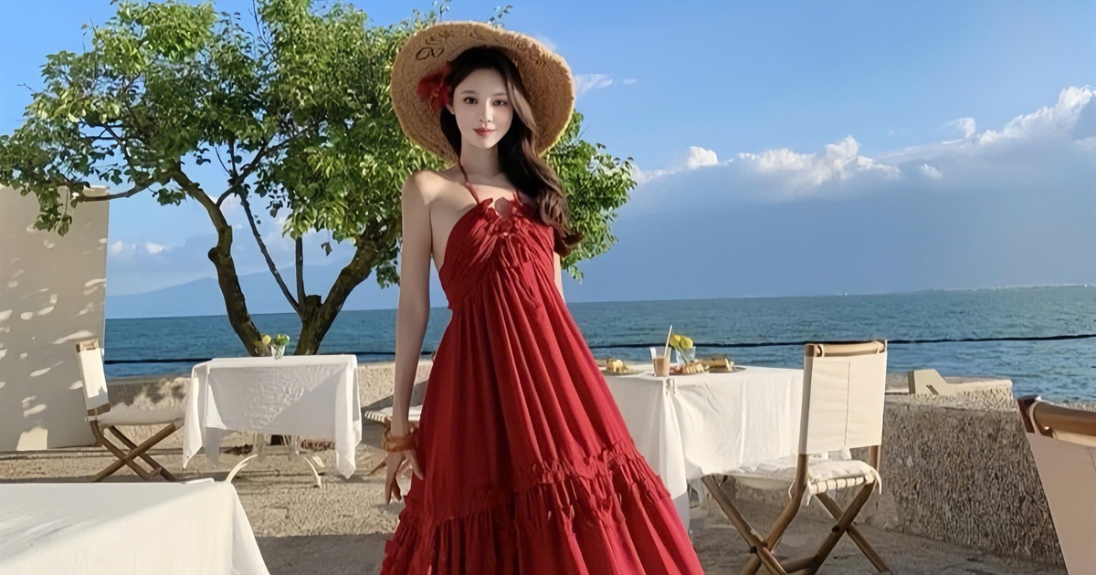 Bí quyết chọn váy maxi tôn dáng, sáng da cho hè này