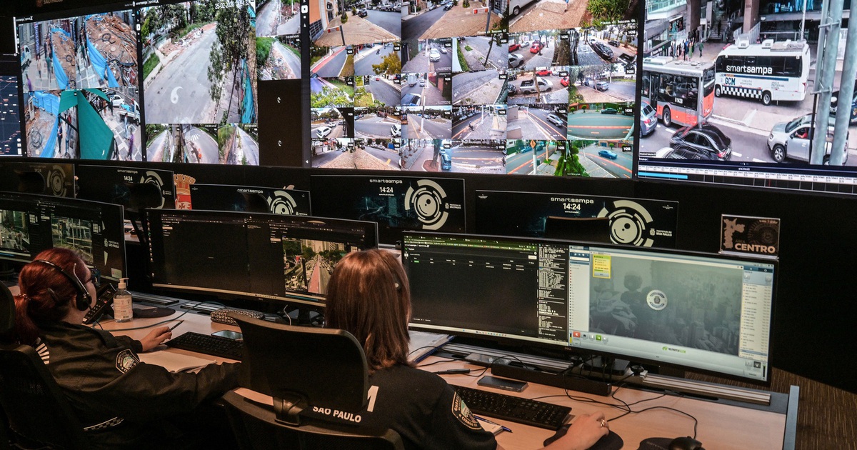 Tranh c&atilde;i về 'mắt thần' truy qu&eacute;t tội phạm ở Sao Paulo