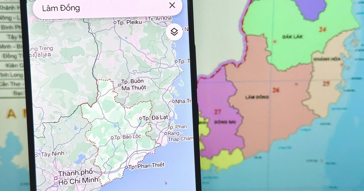 Google Maps bắt đầu cập nhật địa giới hành chính mới tại Việt Nam