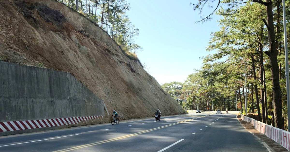 Đèo Prenn lên Đà Lạt vẫn tiềm ẩn nguy cơ sạt lở