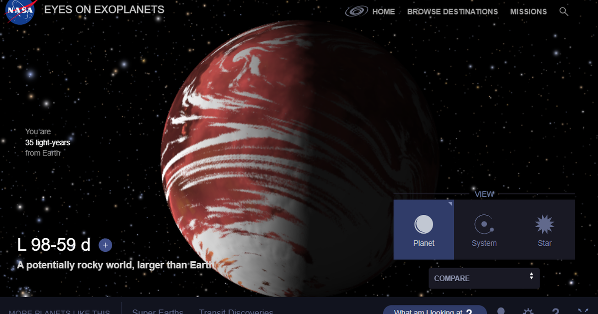 Phát hiện hành tinh bốc mùi trứng thối?