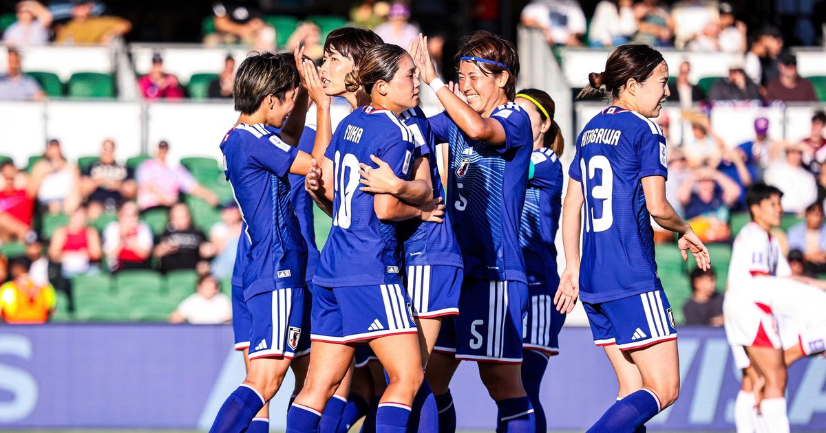 Đội tuyển nữ Nhật Bản thắng đậm Hàn Quốc, chạm trán chủ nhà Úc ở chung kết châu Á