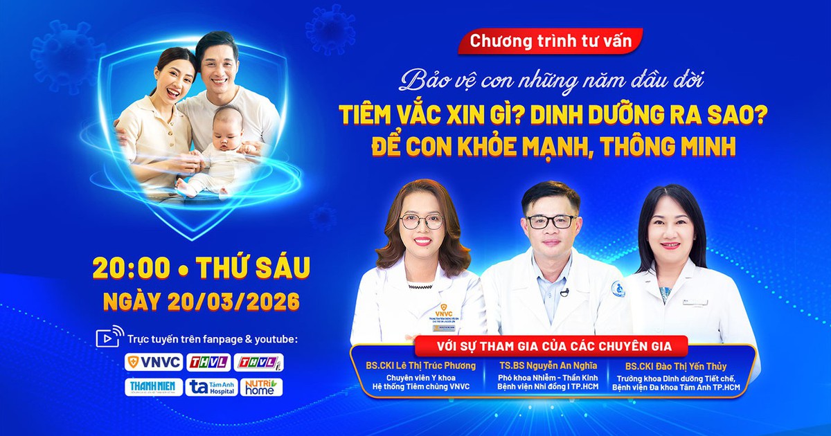 Bảo vệ con những năm đầu đời bằng vắc xin và chế độ dinh dưỡng khoa học