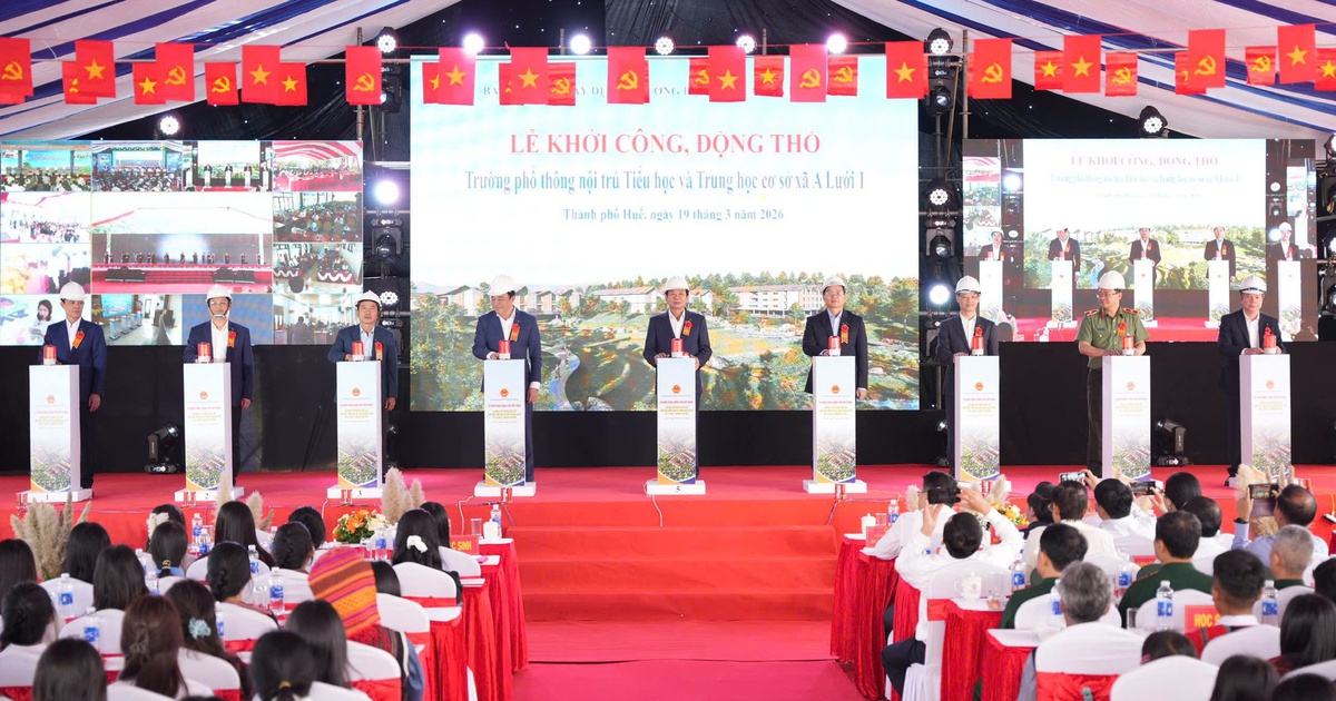 TP.Huế xây mới 3 trường học ở biên giới, tổng mức đầu tư hơn 681 tỉ đồng