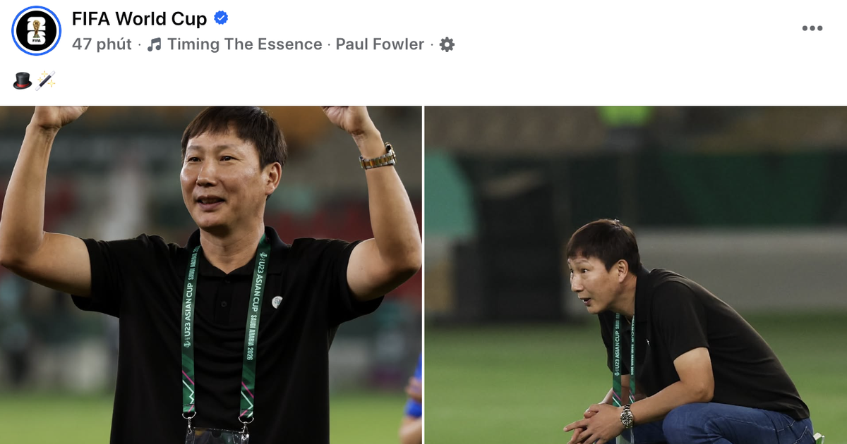 FIFA bất ngờ cho HLV Kim Sang-sik 'lên sóng': Mê ma thuật thầy Hàn