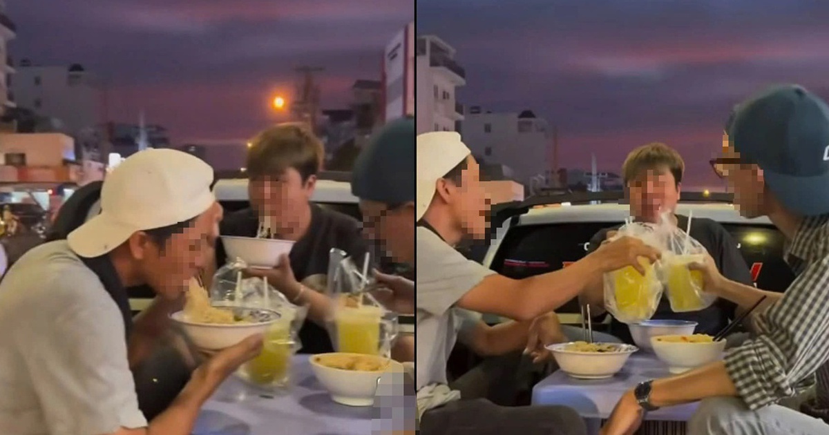 Clip ngồi ăn trên thùng xe bán tải ở TP.HCM: CSGT tước bằng lái 2 tháng