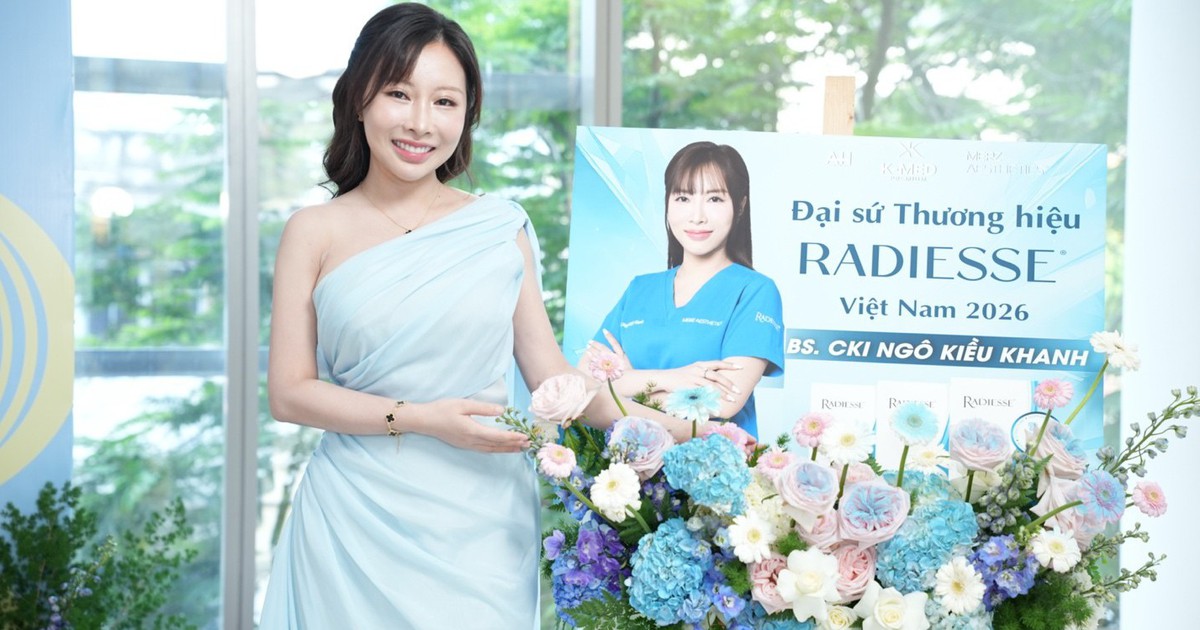 Bác sĩ CK Da liễu Ngô Kiều Khanh trở thành Đại sứ Thương hiệu Radiesse tại Việt Nam