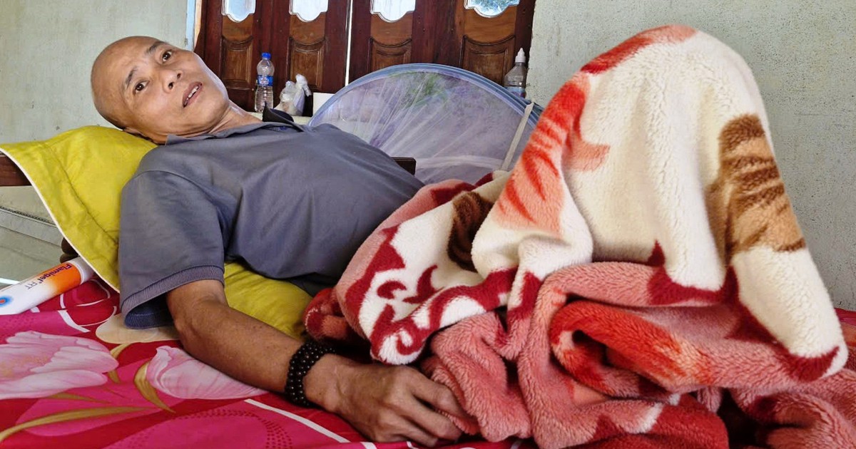 Chồng mắc bệnh hiểm nghèo, gia đình lâm cảnh khó khăn