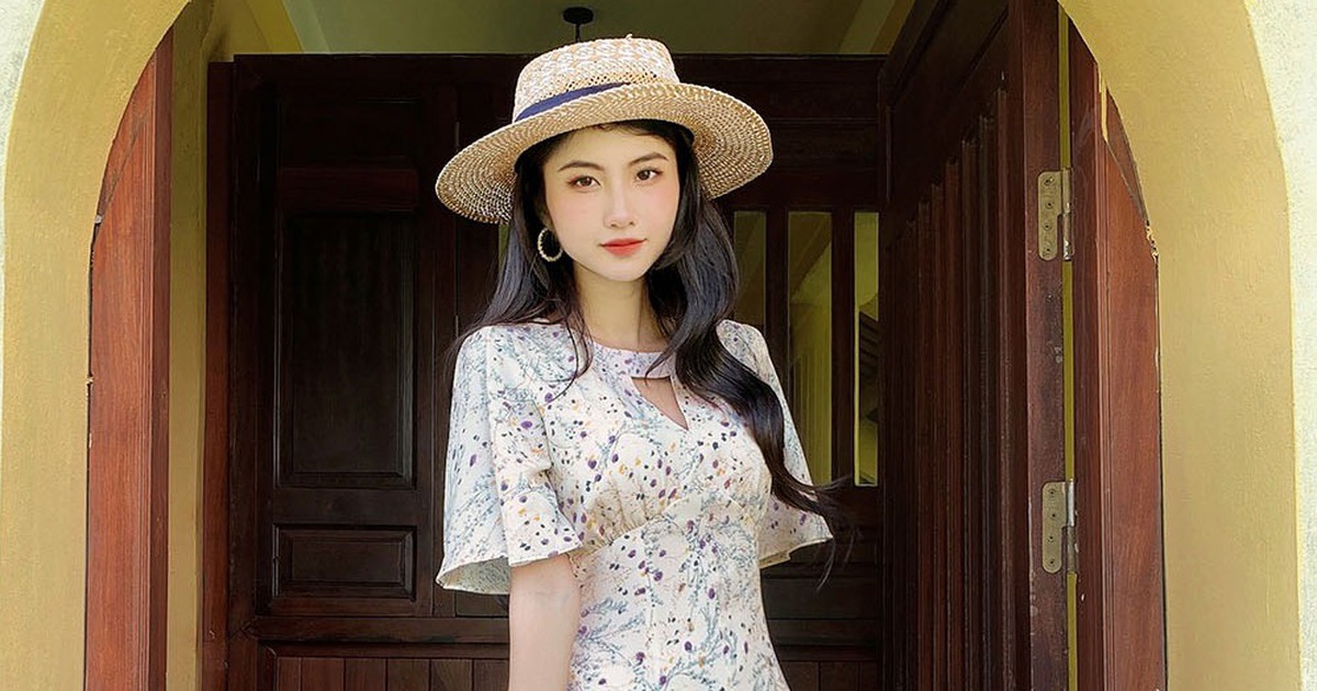 Đón gió xuân rạng rỡ cùng váy hoa nhí duyên dáng