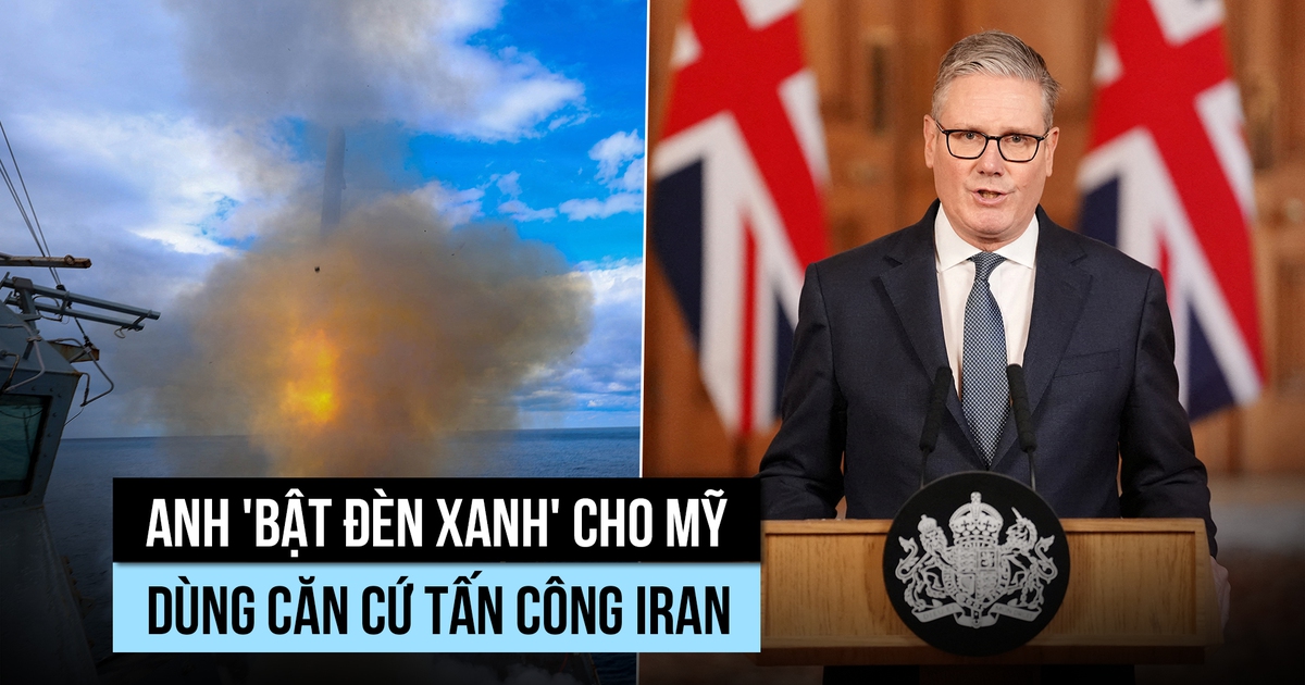 Anh cho phép Mỹ dùng căn cứ tấn công Iran, tham gia phòng thủ chung