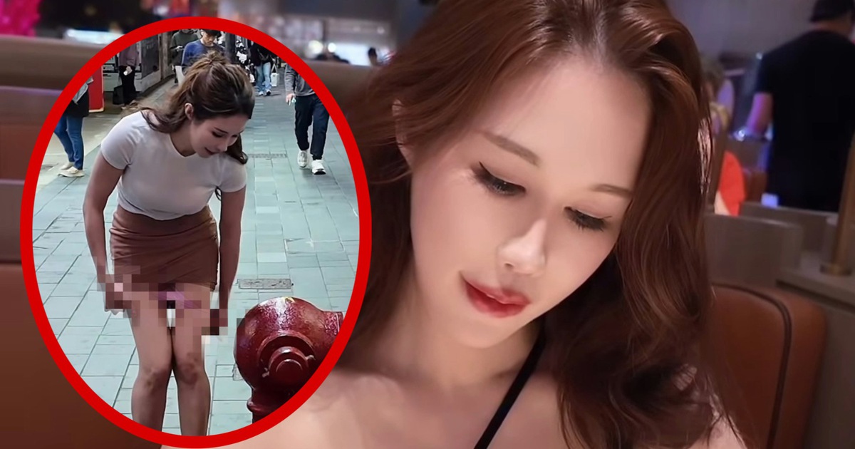 Hot girl hứng 'gạch đá' vì lột nội y phản cảm trên phố