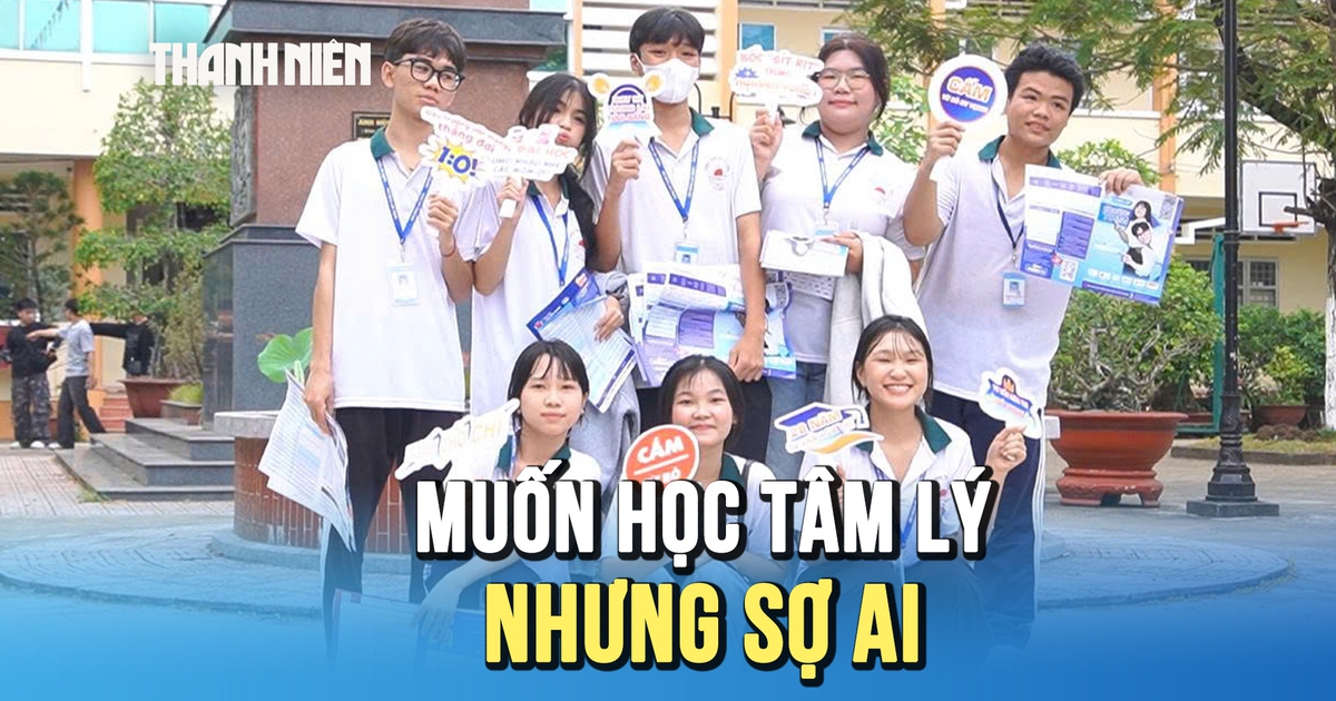 Muốn học ngành tâm lý nhưng lo không có tương lai vì AI