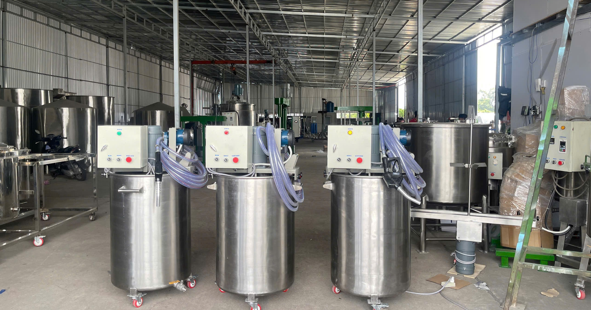 Á Châu - Công ty sản xuất máy khuấy, bồn khuấy công nghiệp uy tín toàn quốc